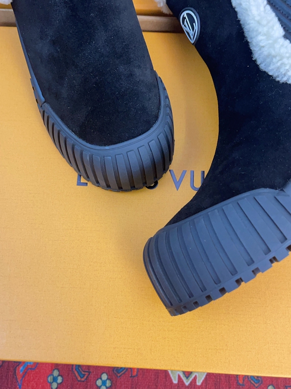 ルイヴィトン靴素材ディテール